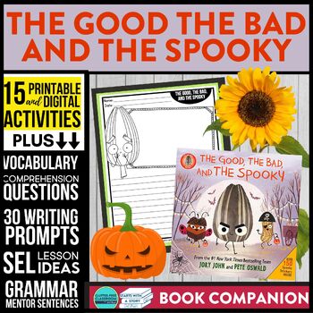 Preview of THE GOOD THE BAD AND THE SPOOKY activities COMPREHENSION - Book Companion