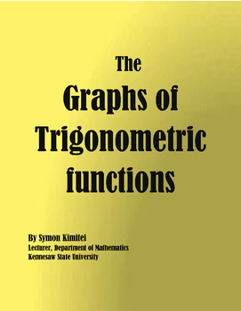 Preview of TRIGONOMETRY - THE GRAPHS OF TRIGONOMETRIC FUNCTIONS