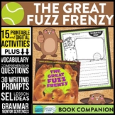 THE GREAT FUZZ FRENZY activities READING COMPREHENSION wor