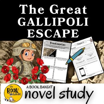 Preview of THE GREAT GALLIPOLI ESCAPE Novel Study