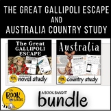THE GREAT GALLIPOLI ESCAPE Novel Study and AUSTRALIA Count