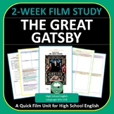 THE GREAT GATSBY Film Study High School 2-Week Film Analysis