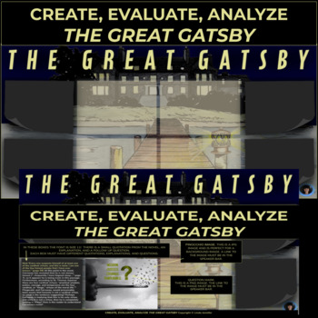 Preview of THE GREAT GATSBY | THE GREAT GATSBY GOOGLE SLIDES