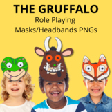 THE GRUFFALO Role Play Masks/Headbands (PNG) Files