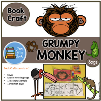 Preview of THE GRUMPY MONKEY BOOK CRAFT