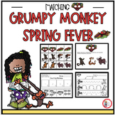 THE GRUMPY MONKEY SPRING FEVER MATCHING, COUNTING, AND TRACING