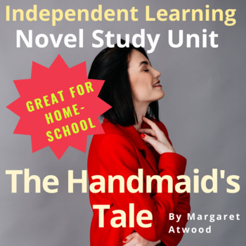 Preview of THE HANDMAID'S TALE, Full Unit for Homeschool or Independent Learning