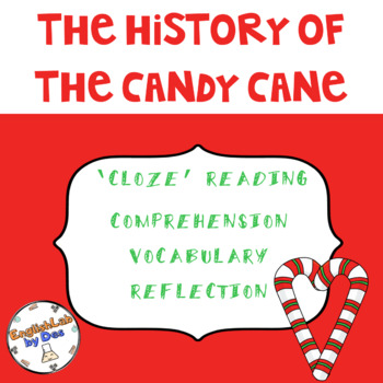 Preview of THE HISTORY OF THE CANDY CANE - READING PASSAGE