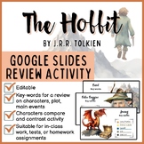 THE HOBBIT - Editable REVIEW ACTIVITY on characters and plot