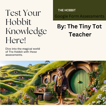 Preview of THE HOBBIT (Google Form Assessments )