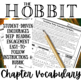 THE HOBBIT | Novel Study Unit Activity | Vocabulary Packet