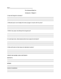 THE HOMEWORK MACHINE COMPREHENSION QUESTION PACKET