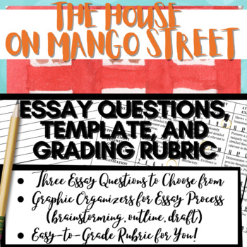 Preview of THE HOUSE ON MANGO STREET | Novel Study Final Unit Test | Essay Writing