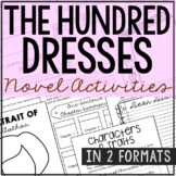 THE HUNDRED DRESSES Novel Study Unit Activities | Book Rep