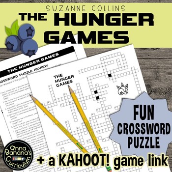 Preview of THE HUNGER GAMES Crossword Puzzle - FREE!