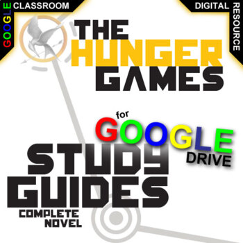 Preview of THE HUNGER GAMES Study Guide Activity Entire Novel DIGITAL Textual Analysis Coll