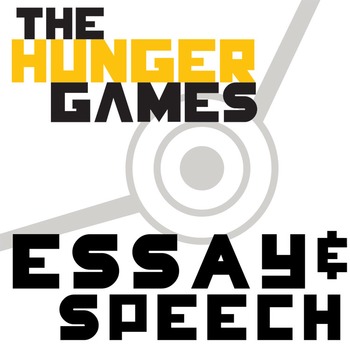Preview of THE HUNGER GAMES Essay Question Writing Prompts - 12 Themes Thesis Summative