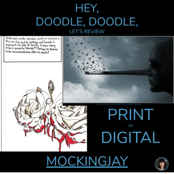 Preview of THE HUNGER GAMES | MOCKINGJAY | DISTANCE LEARNING THE HUNGER GAMES