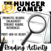 THE HUNGER GAMES | Novel Study Activity | Close Reading Wo