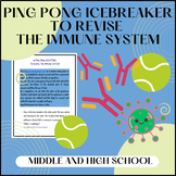 THE IMMUNE SYSTEM: Ping-Pong Revision Questions