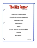 THE KITE RUNNER ACTIVITIES