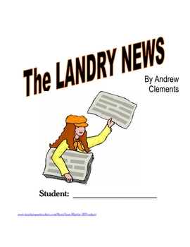 Preview of THE LANDRY NEWS, by Andrew Clements: A Novel Study