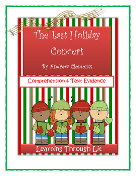 Preview of THE LAST HOLIDAY CONCERT by Andrew Clements - Comprehension (Answers Included)