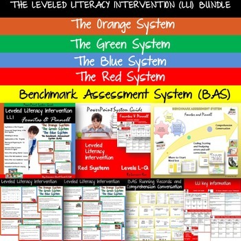 Preview of THE LEVELED LITERACY INTERVENTION  (LLI) AND BENCHMARK ASSESSMENT SYSTEM (BAS)