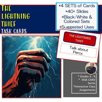 Preview of THE LIGHTNING THIEF [TASK CARDS]
