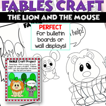 the lion and mouse craft