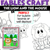 THE LION AND THE MOUSE Printable Craft Project | FABLES