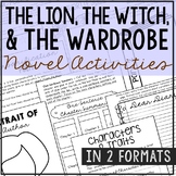 THE LION, THE WITCH, AND THE WARDROBE Novel Study Unit Pro