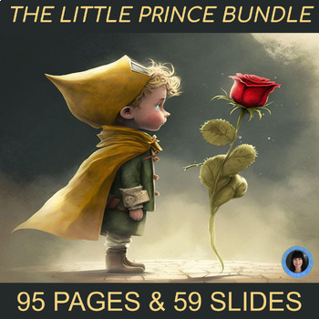 Preview of The Little Prince, Reading comprehension passages with multiple choice, fun ela