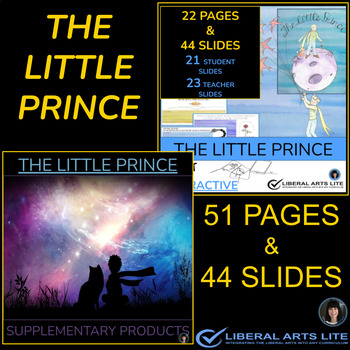 Preview of The Little Prince | Fun Activities, Reading Comprehension, Digital Resources