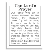 THE LORD'S PRAYER Our Father Catholic Rosary Prayer Poster