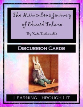 Preview of THE MIRACULOUS JOURNEY OF EDWARD TULANE Discussion Cards (Answer Key Included)