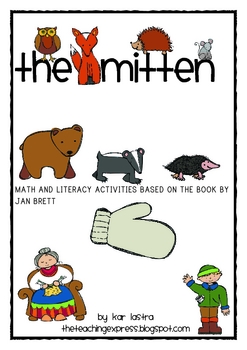 THE MITTEN: math and literacy activities by kar lastra | TPT