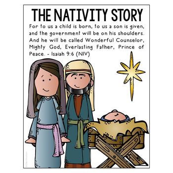 THE NATIVITY STORY Bible Story | Sunday School Lesson | Church Activity