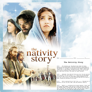 Preview of THE NATIVITY STORY - Movie Guide Q&A, Storyboard & Writing Frames