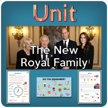 Preview of THE NEW ROYAL FAMILY - A complete unit for ESL students!