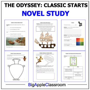 Preview of THE ODYSSEY (CLASSIC STARTS) Novel Study
