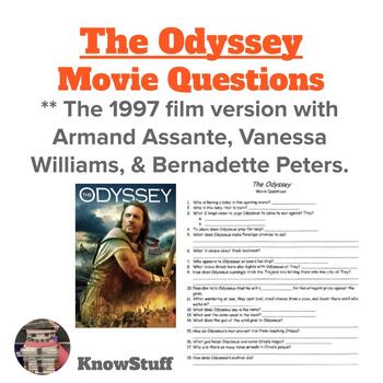 Preview of THE ODYSSEY: Movie Questions