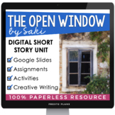 The Open Window by Saki - Digital Short Story Lesson, Assi