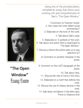 open window essay themes