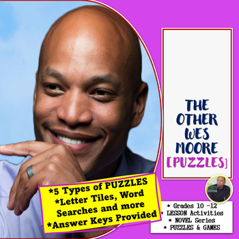 Preview of THE OTHER WES MOORE Puzzles