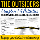 THE OUTSIDERS Chapters 1-4 Activities: Foldable, Blame Cha