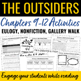 THE OUTSIDERS Chapters 9-12 Activities: Eulogy/Funeral, No