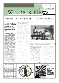 Preview of THE OUTSIDERS - Writing Task - Newspaper Article - Point of View