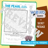 THE PEARL Word Search Puzzle Novel, Book Review Activity W