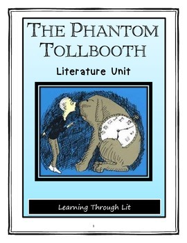 Preview of THE PHANTOM TOLLBOOTH by Norton Juster - Literature Unit (Answer Key Included)